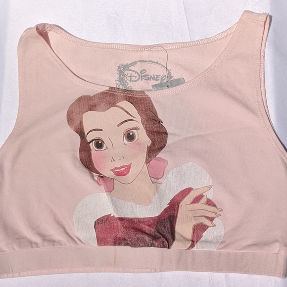 Disney Other - Disney Belle Beauty and the Beast bralette NWT